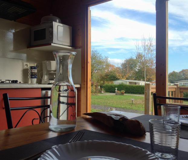 chalet camping 3 étoiles morbihan