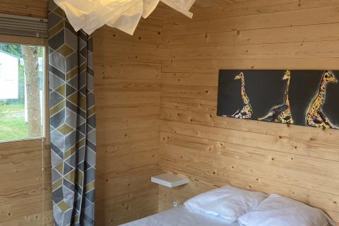 une chambre d'hôtel au camping