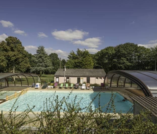 piscine couverte et chauffée